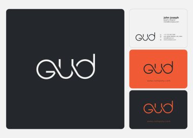 İş Kartı Şablonu için logo, Vektör