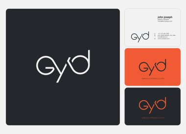 İş Kartı Şablonu için logo, Vektör