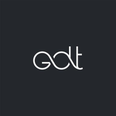 İş Kartı Şablonu için logo gdt, Vektör