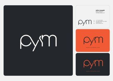 İş Kartı Şablonu için logo pili, Vektör