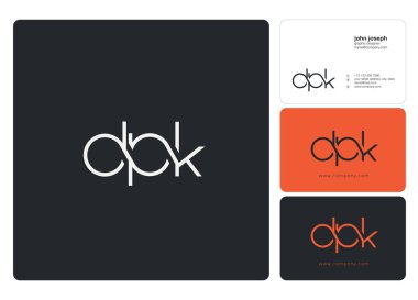 İş Kartı Şablonu için logo, Vektör