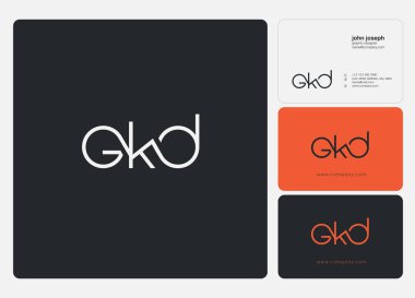 İş Kartı Şablonu için logo, Vektör