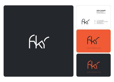 İş Kartı Şablonu için logo, Vektör