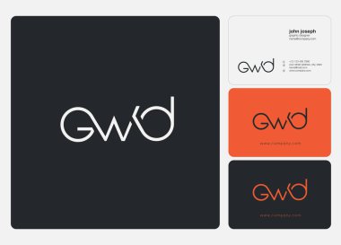 İş Kartı Şablonu için logo, Vektör