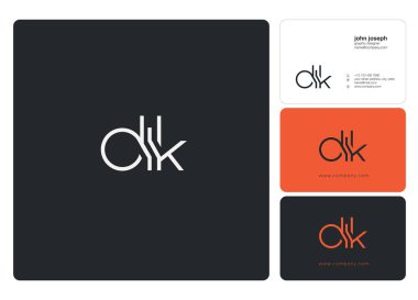 İş Kartı Şablonu için logo, Vektör