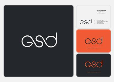 İş Kartı Şablonu için logo, Vektör