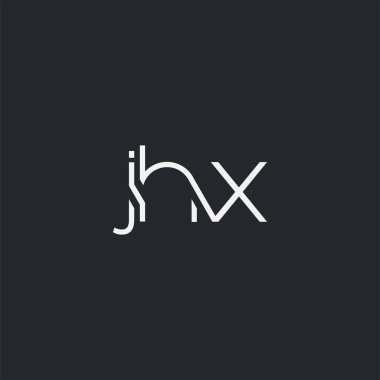 İş Kartı Şablonu için logo jhx, Vektör