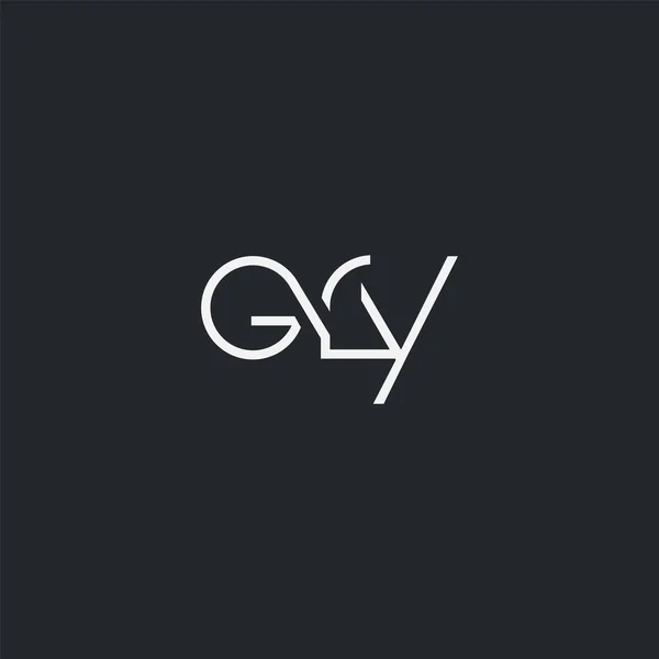 Gry Λογότυπο Για Πρότυπο Επαγγελματική Κάρτα Διάνυσμα — Διανυσματικό Αρχείο