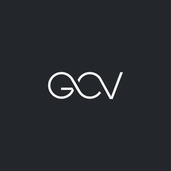 Logo Gov Plantilla Tarjeta Visita Vector — Archivo Imágenes Vectoriales