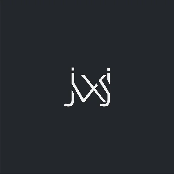 비즈니스 템플릿 벡터를 Jxj — 스톡 벡터