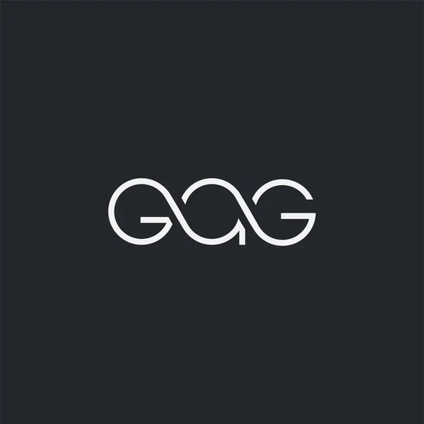 Logo Gag Business Card Template Vector — 스톡 벡터