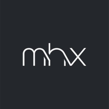 İş Kartı Şablonu için mhx logosu, Vektör