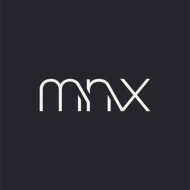İş Kartı Şablonu için logo MNX, Vektör