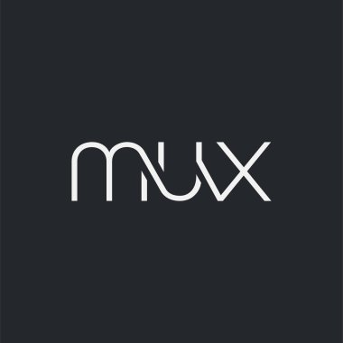 İş Kartı Şablonu için logo mux, Vektör