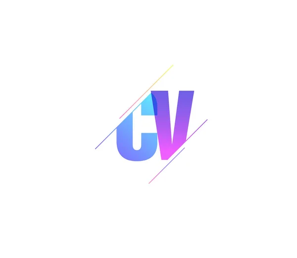 Logo Lebenslauf Für Visitenkartenvorlage Vektor — Stockvektor