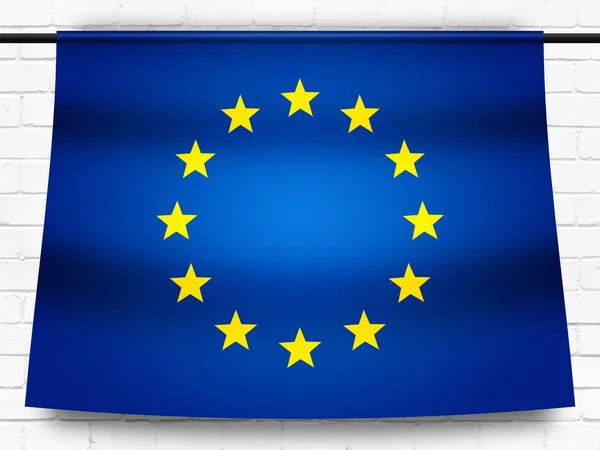 Banner Europe Grafika — Zdjęcie stockowe