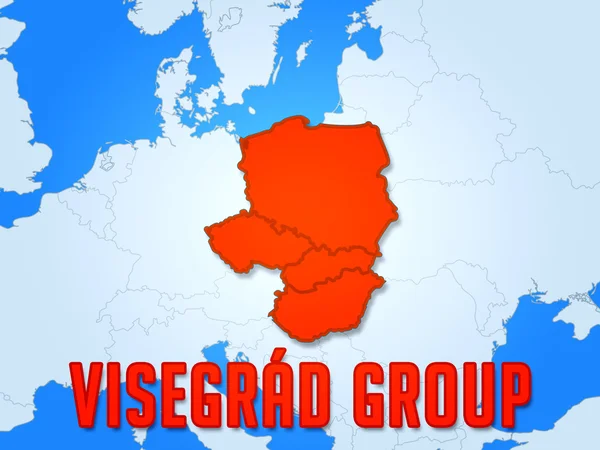 Centraleuropeiska Gruppen — Stockfoto