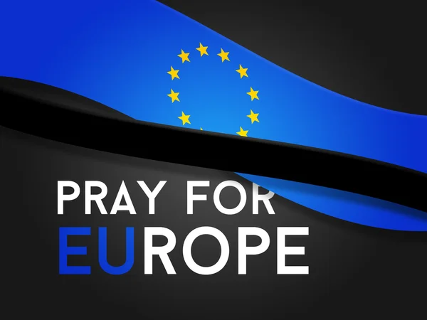 Imádkozzatok Európai Unió — Stock Fotó