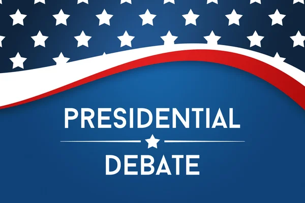 Usa Presidential Debate America — Stock Photo, Image