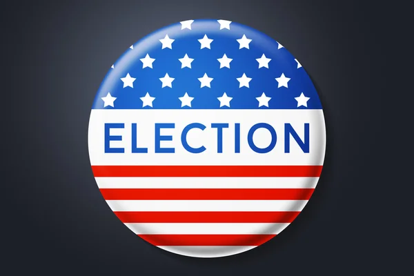 Προεδρικές Εκλογές Usa Στην Αμερική 2016 Pin — Φωτογραφία Αρχείου