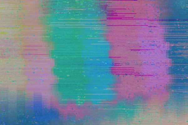 Glitchy Rgb Display Digital Backdrop Texture — 스톡 사진