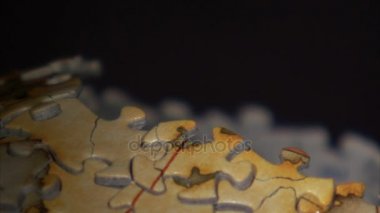3D küre puzzle yerleştirilen parça