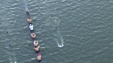 kürek mürettebat tekne ile takip