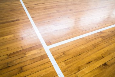 ahşap zemin basketbol  