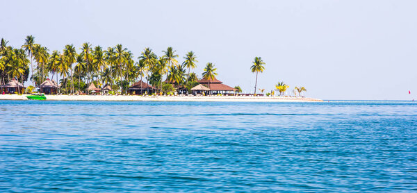 Beautiful island in the Andaman Sea 