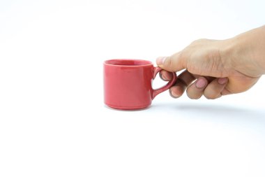 beyaz zemin üzerine Kupası