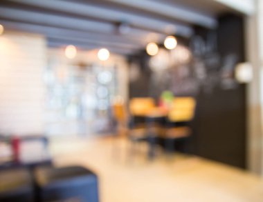 bulanık modern Restoran iç 