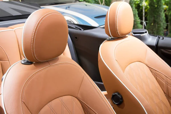 Close up car seat — Stock Photo, Image