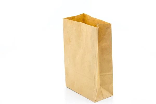 Riciclare sacchetto di carta marrone — Foto Stock