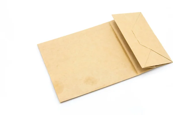 Recycle brown paper bag — Stock Photo, Image