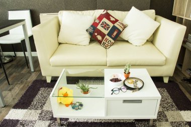 Dekore edilmiş Modern iç 