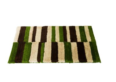 Kapı altlığı izole beyaz arka plan üzerinde