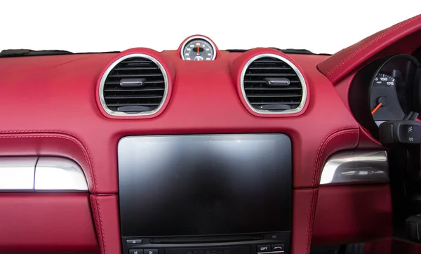 Luxury car Interiort dashboard — Stock Photo, Image