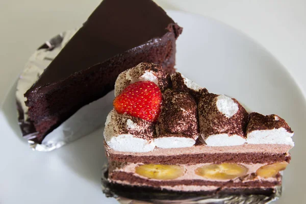 Σπιτικό κέικ σοκολάτας — Φωτογραφία Αρχείου