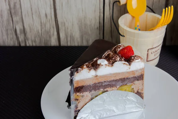 Gâteau au chocolat fait maison — Photo