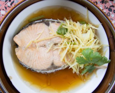 Somon balık buğulama