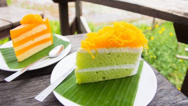 Turuncu cake.golden konu pasta ile şifon kek 