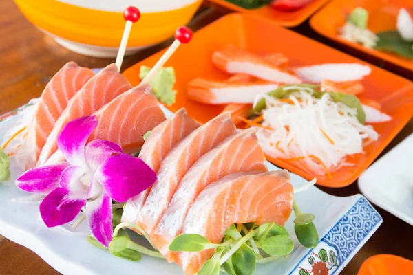 Japansk mat sashimi — Stockfoto