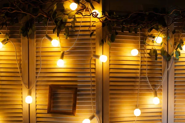 美しいレトロなインストール高級インテリア照明ランプ インテリア — ストック写真