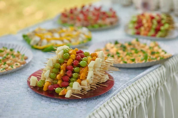 Fruits for a wedding buffet — Stock Photo, Image