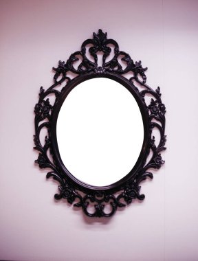 Vintage Fotoğraf çerçeve metin için yer duvar üzerinde