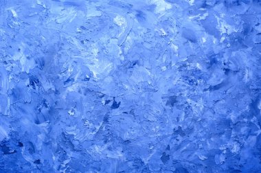 Mavi doku sıva arka plan ve metin için yer