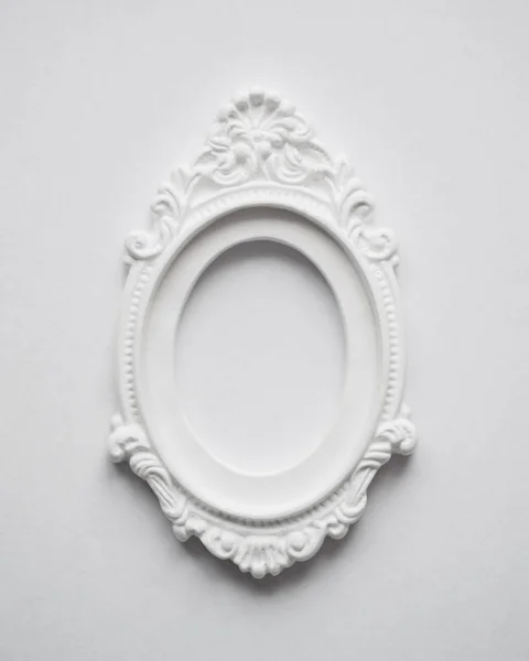 Vintage frame on the wall plaster — Stock Photo, Image