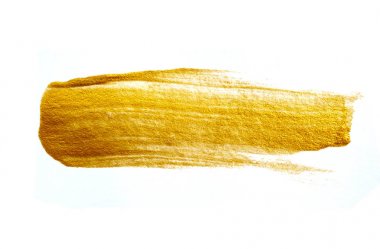 Altın vuruş boya öğesi tasarım