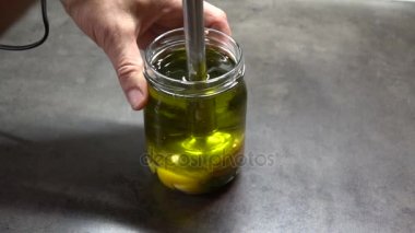 Blender ile sos yapımında Şef