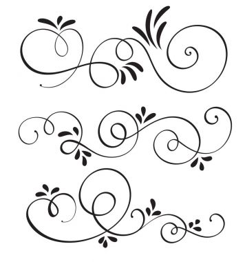 hat güzelleşmek sanatı ile vintage dekoratif gözlemleyebileceğiniz tasarım kümesi. Vektör çizim Eps10